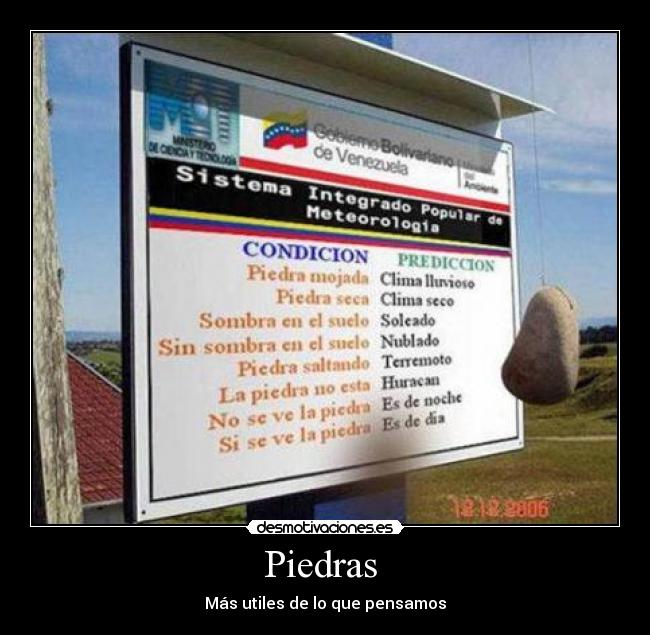 Piedras -