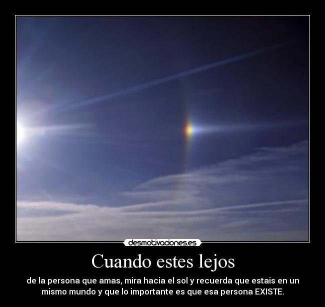 Cuando estes lejos -