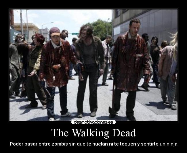 carteles the walking dead desmotivaciones