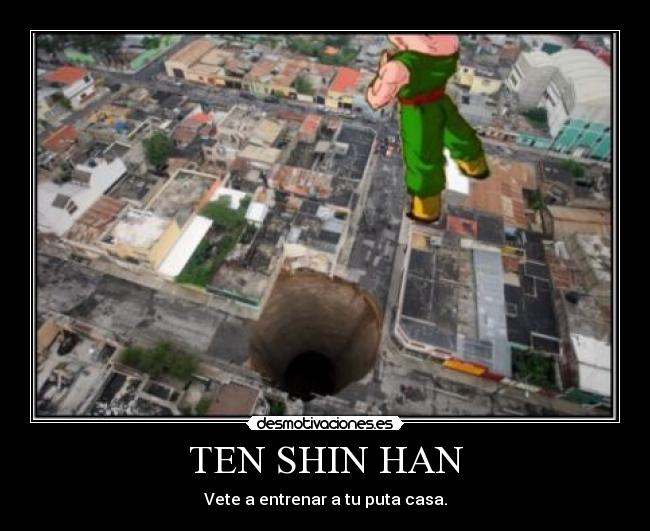 TEN SHIN HAN - Vete a entrenar a tu puta casa.