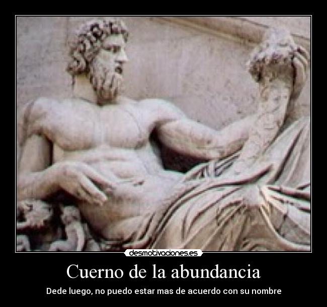 Cuerno de la abundancia - Dede luego, no puedo estar mas de acuerdo con su nombre