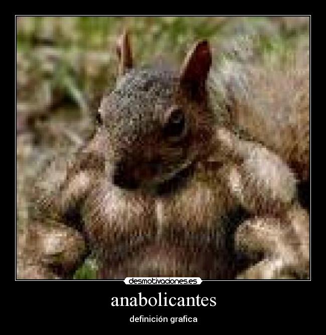 anabolicantes - definición grafica
