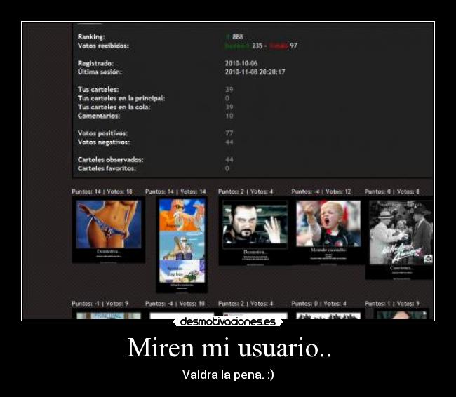 Miren mi usuario.. -