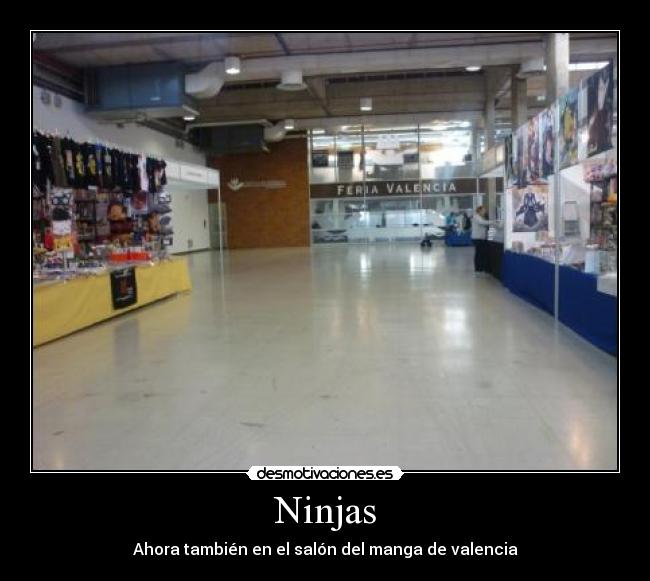 Ninjas - Ahora también en el salón del manga de valencia