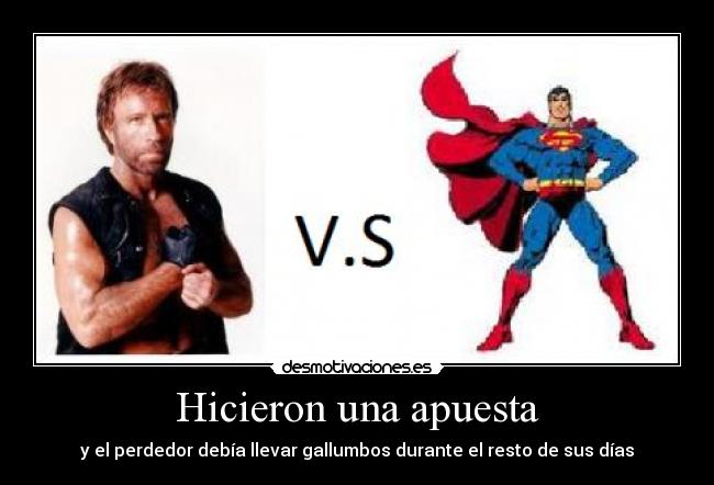 Hicieron una apuesta - y el perdedor debía llevar gallumbos durante el resto de sus días
