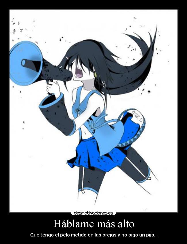 carteles vocaloid anime desmotivaciones