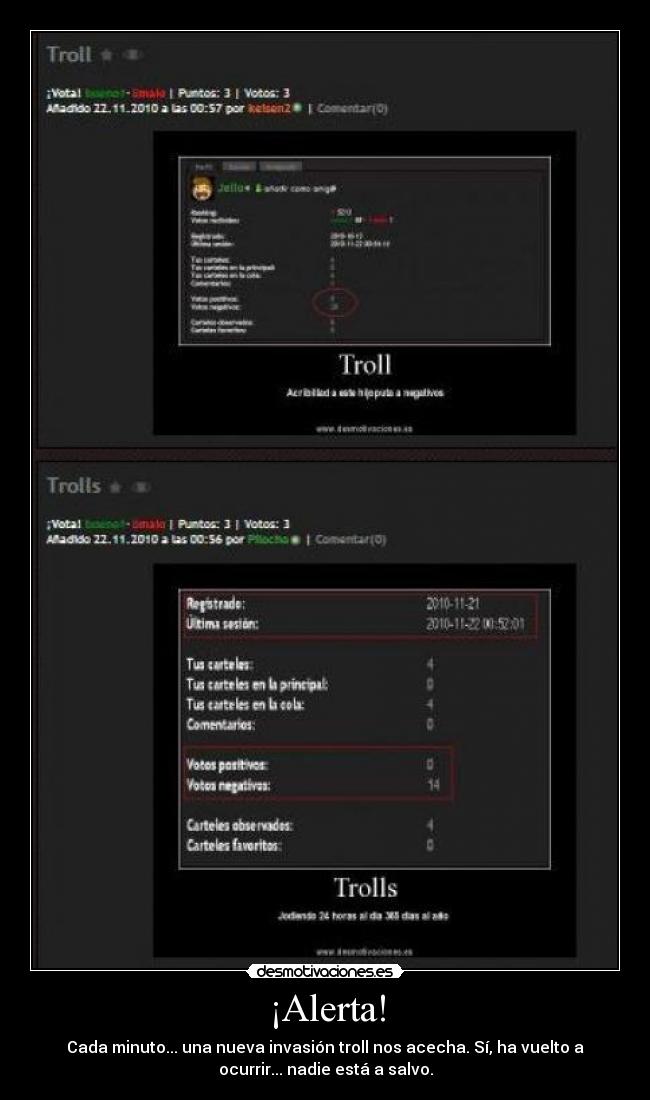 carteles troll sr desmotivaciones alerta desmotivaciones