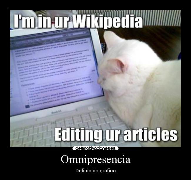 carteles omnipresencia definicion grafica sr desmotivaciones annrules desmotivaciones