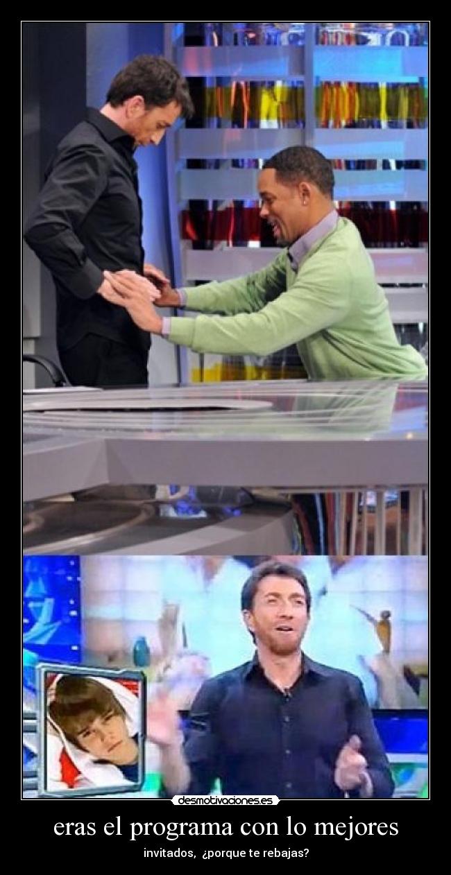 eras el programa con lo mejores -