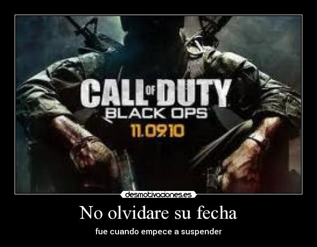 No olvidare su fecha - 