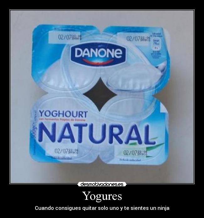 carteles yogures desmotivaciones