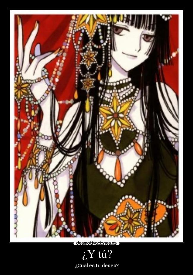 ¿Y tú? - ¿Cuál es tu deseo?