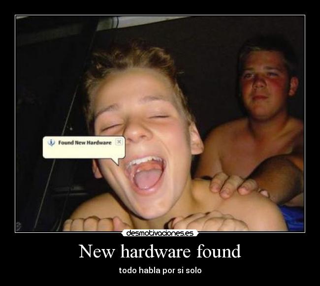 carteles new hardware desmotivaciones