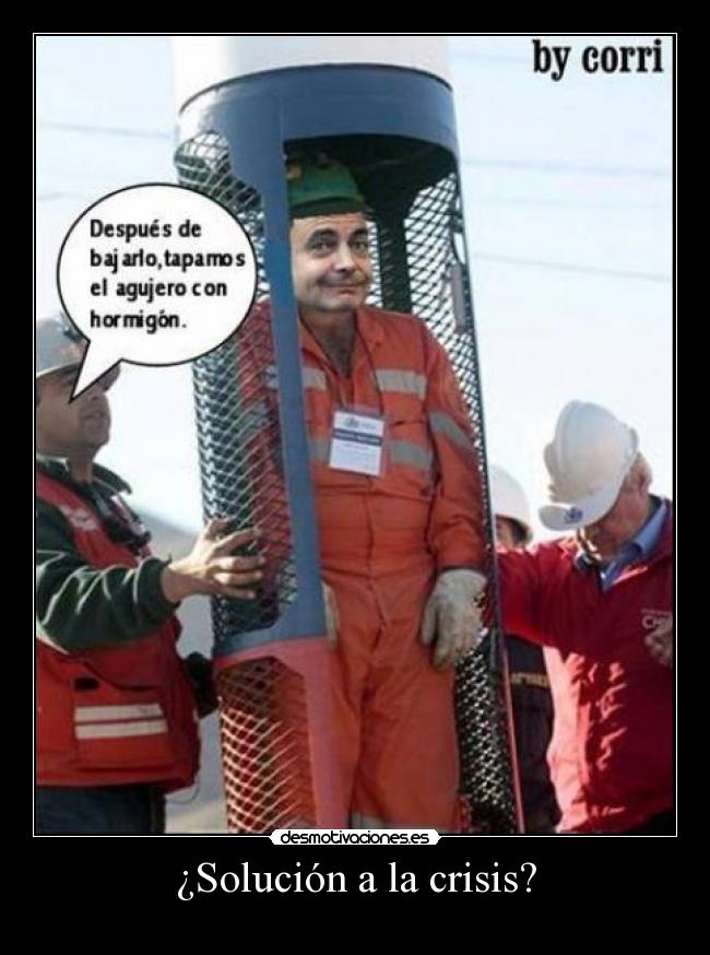 ¿Solución a la crisis? -