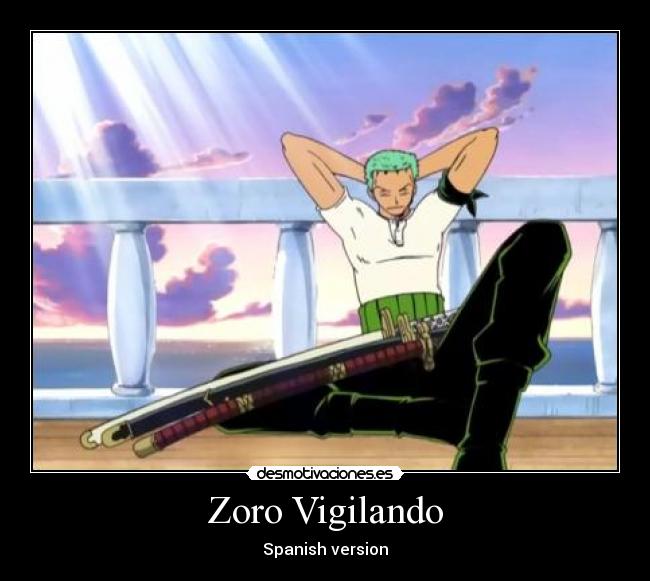 Zoro Vigilando - 