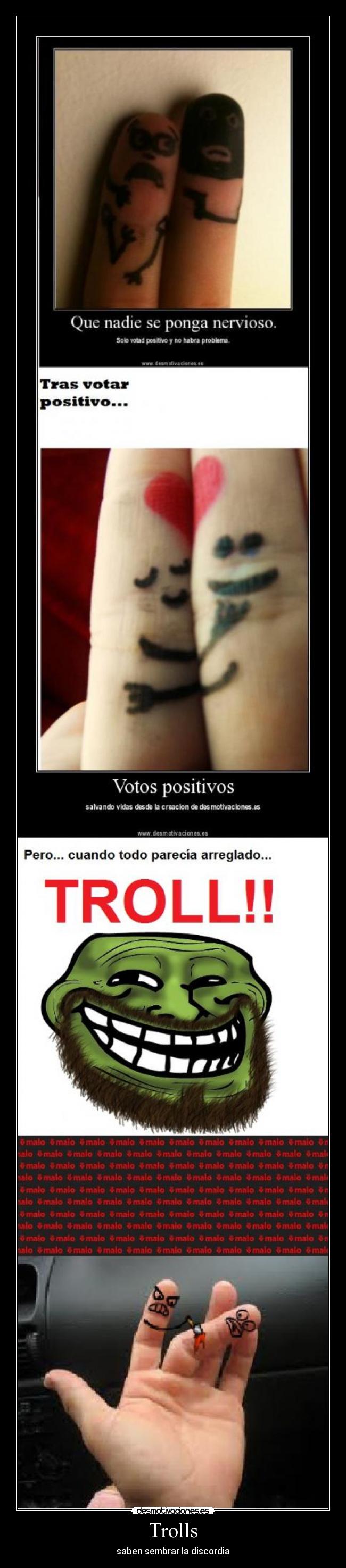 Trolls - saben sembrar la discordia