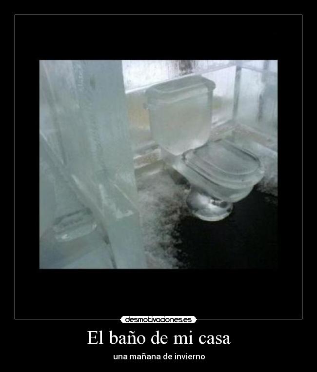 El baño de mi casa - 
