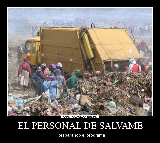EL PERSONAL DE SALVAME -