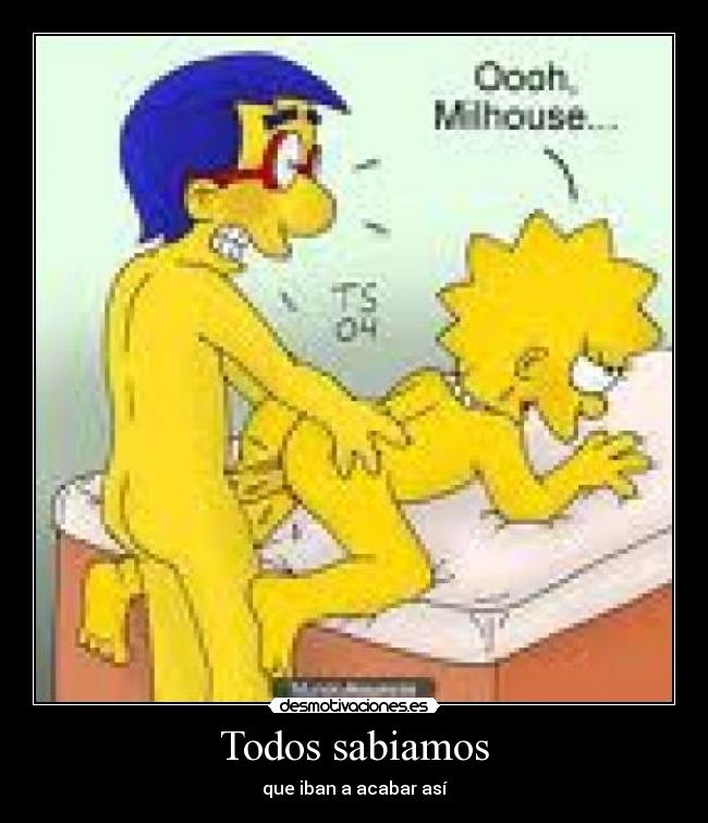 Todos sabiamos - que iban a acabar así