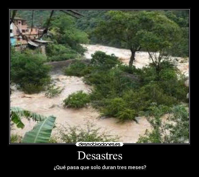 Desastres - 
