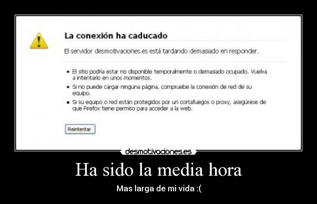 Ha sido la media hora - 