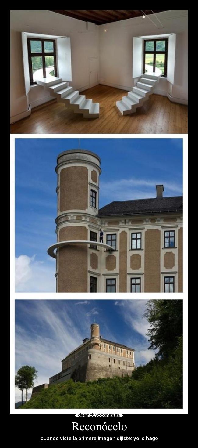 Reconócelo - cuando viste la primera imagen dijiste: yo lo hago