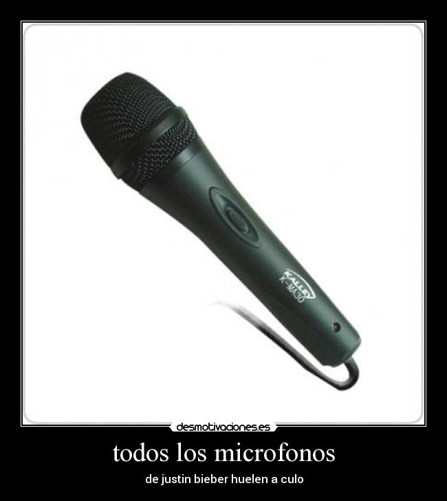 todos los microfonos -