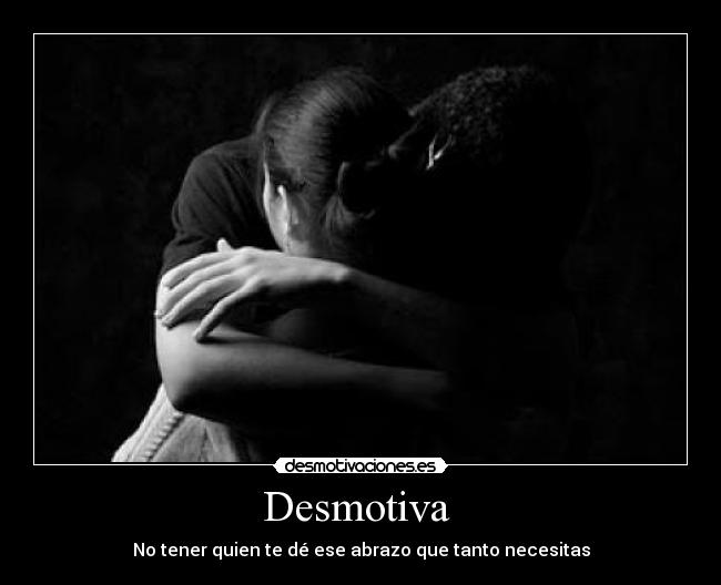 carteles abrazo desmotivaciones