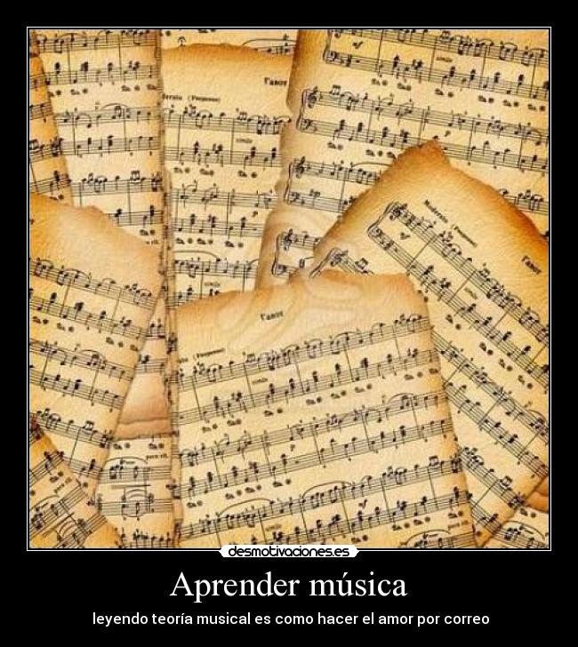 carteles musica desmotivaciones