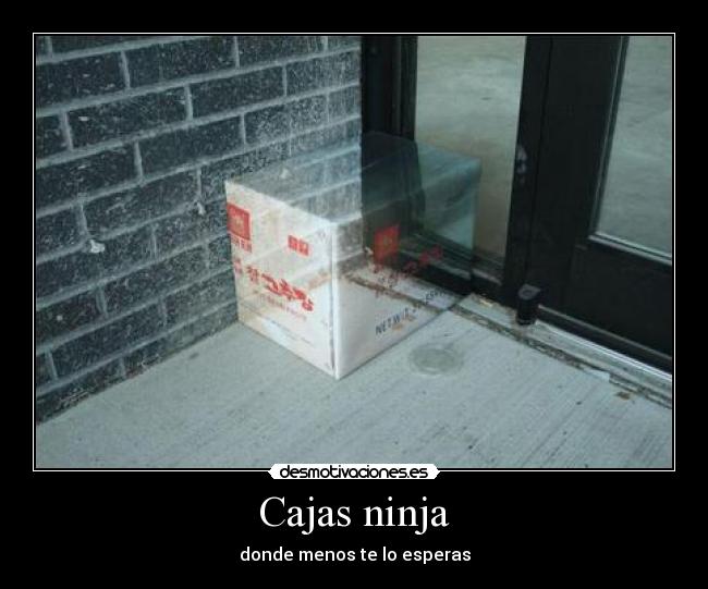 Cajas ninja -