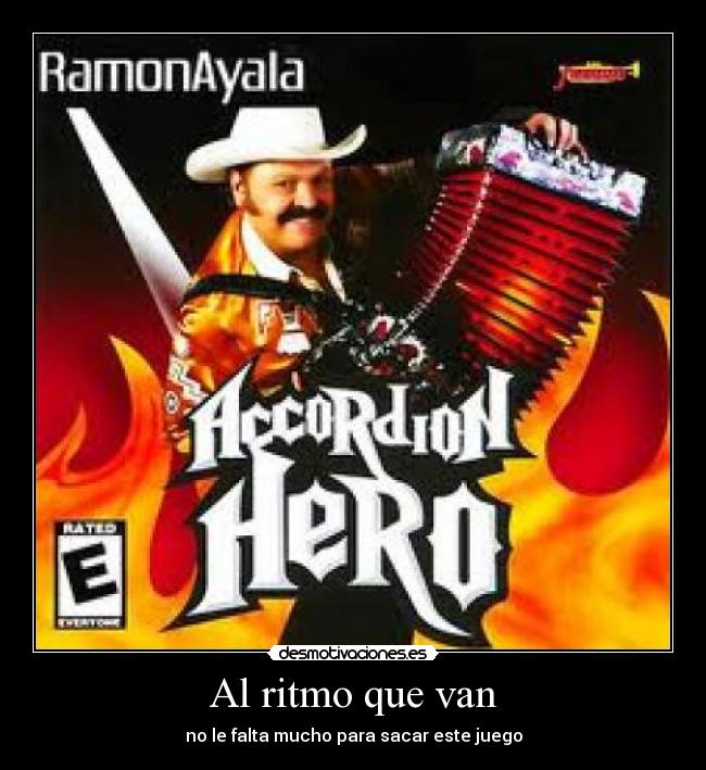 carteles acordeon herooo desmotivaciones