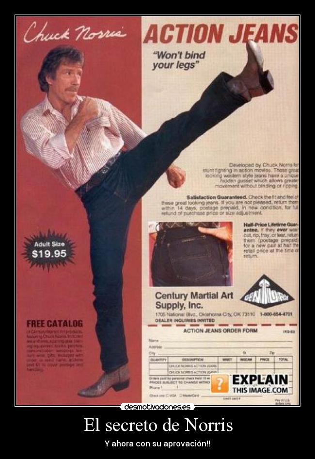 El secreto de Norris - Y ahora con su aprovación!!