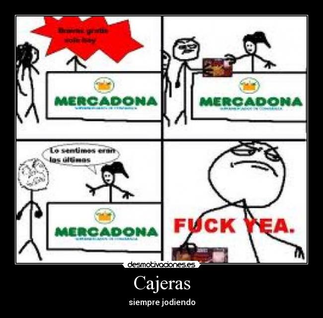 Cajeras - siempre jodiendo