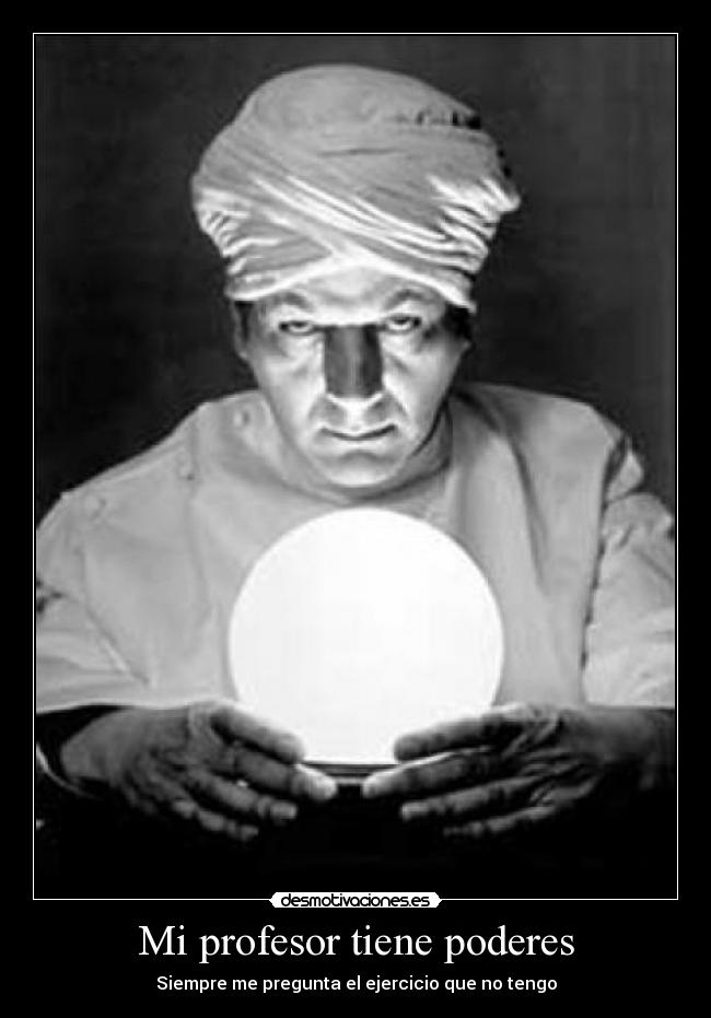 Mi profesor tiene poderes - 