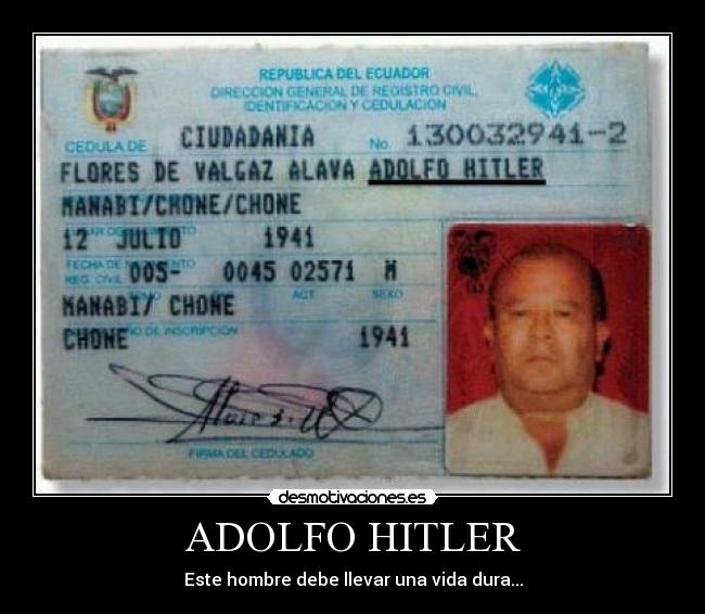 ADOLFO HITLER - 