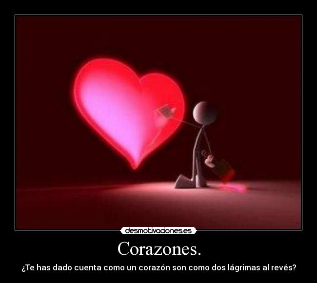 Corazones. -
