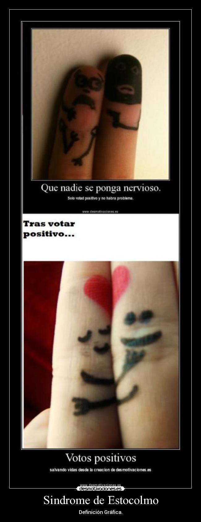 Sindrome de Estocolmo - Definición Gráfica.