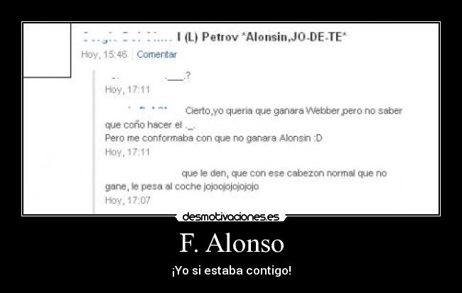 F. Alonso - 