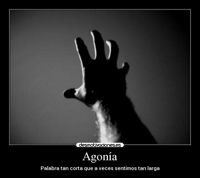 Agonía - 