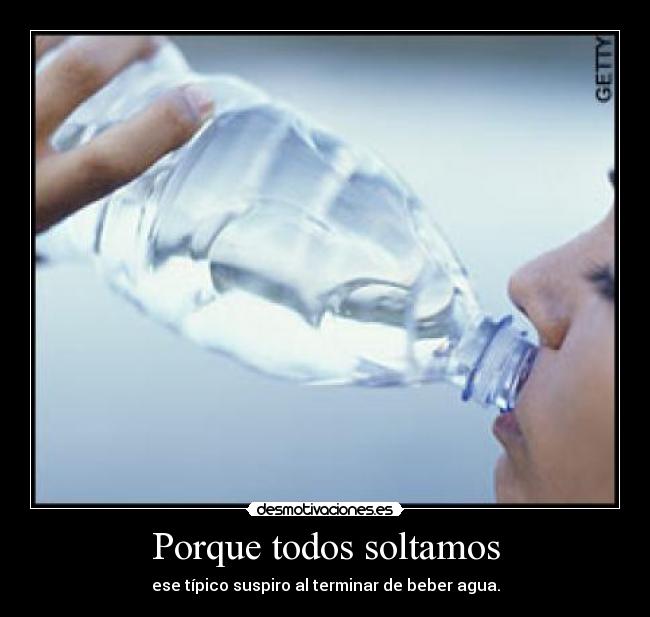 carteles beber agua danitriper desmotivaciones