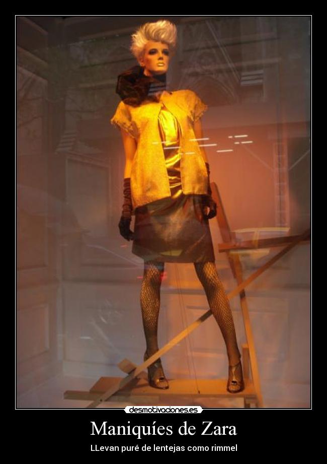 Maniquíes de Zara -