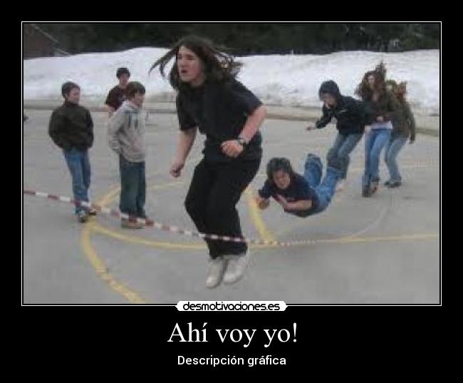 carteles ahi voy comba salto cuerda caida chino bikei desmotivaciones