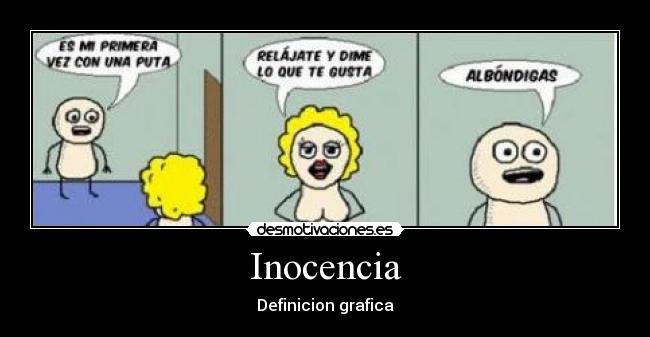 Inocencia - Definicion grafica