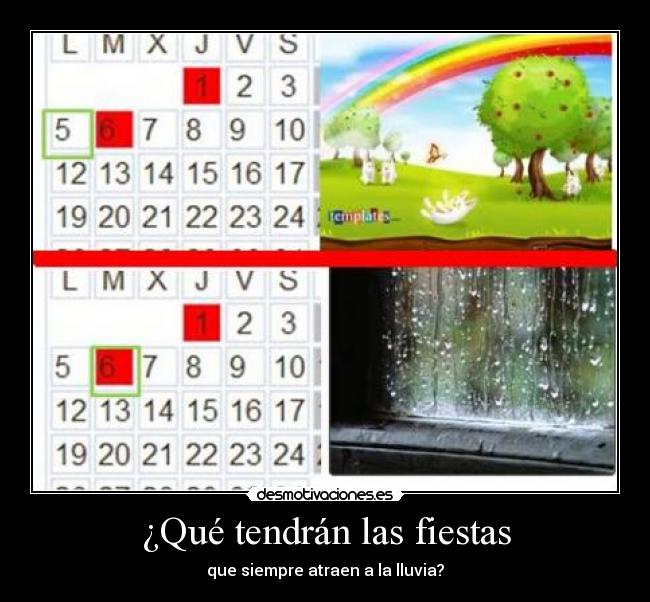 ¿Qué tendrán las fiestas -