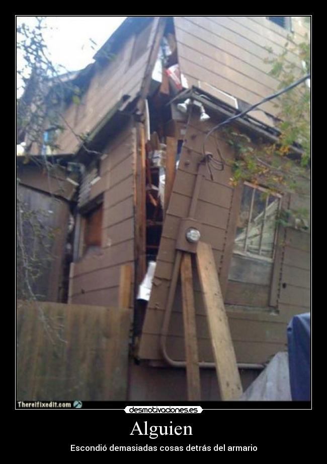 carteles armario casa fix desmotivaciones