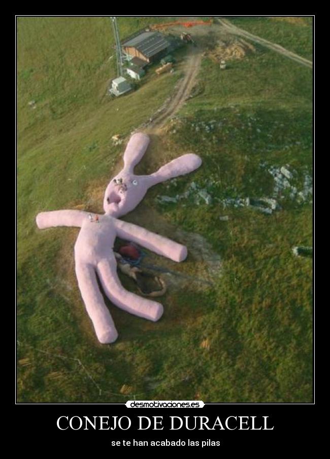 CONEJO DE DURACELL -