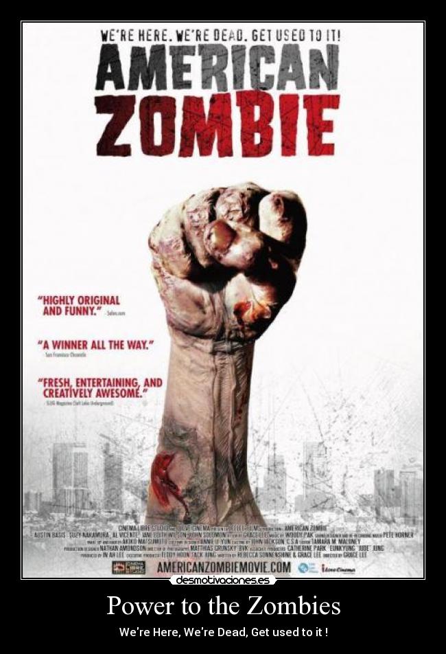 carteles zombies desmotivaciones