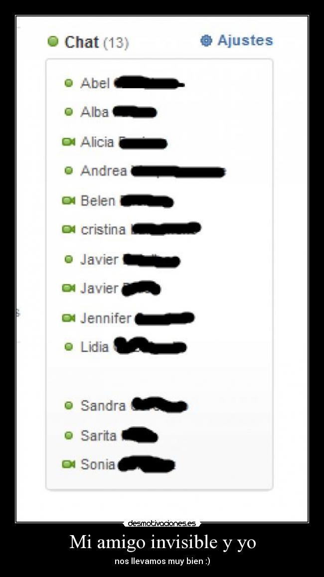 Mi amigo invisible y yo -