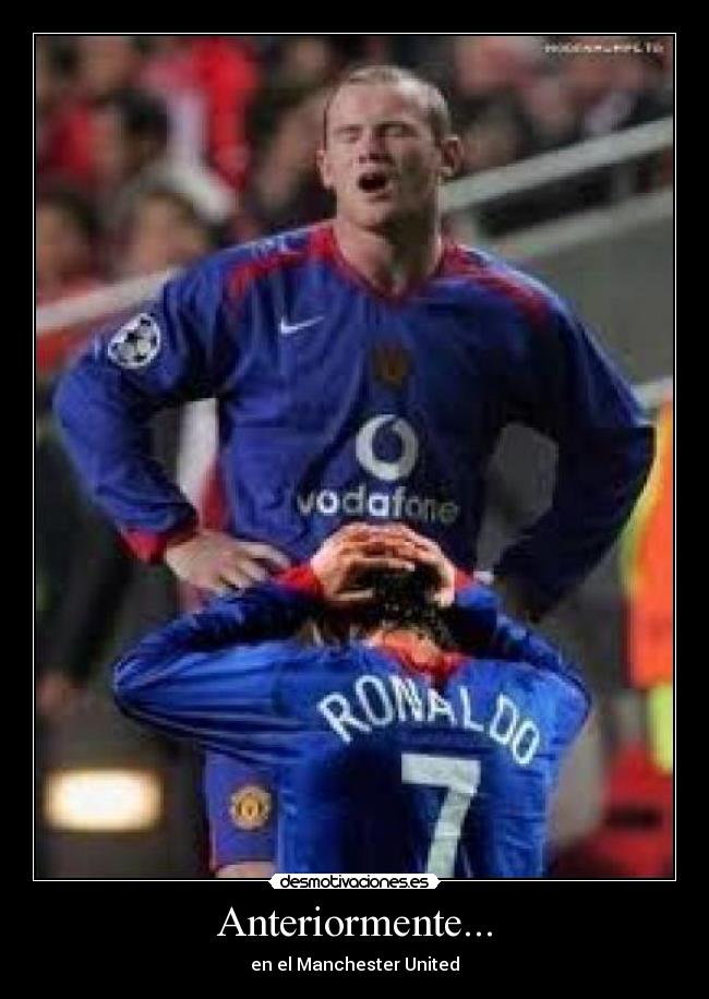 carteles allenfreeman1994 manchester united fail ronaldo rooney gay desmotivaciones