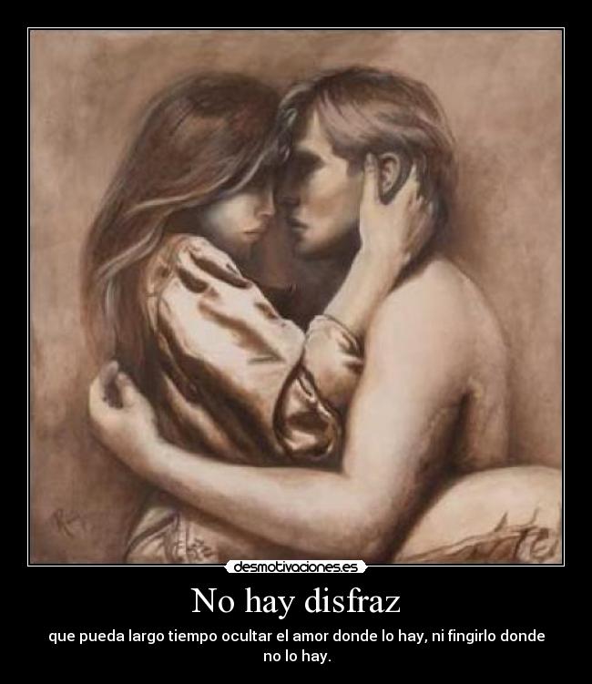 No hay disfraz -